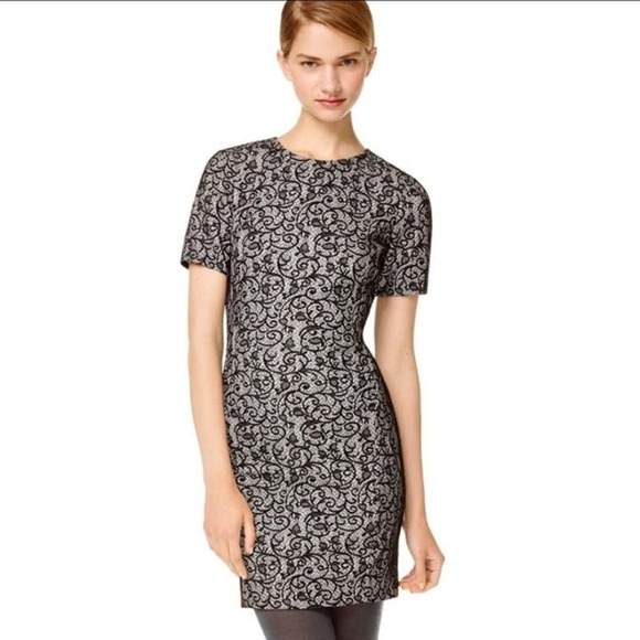 Aritzia Wilfred Women's Mignonne Floral Black & Gray Sheath Dress. Size S - Picture 1 of 9